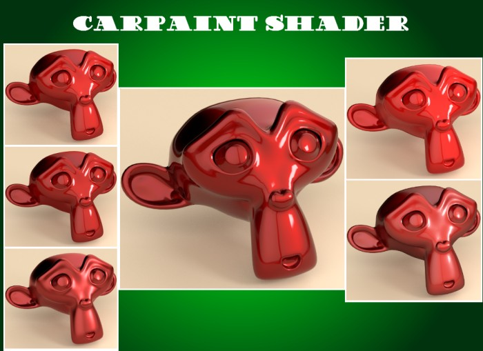 Carpaint Cycles Shader preview image 2